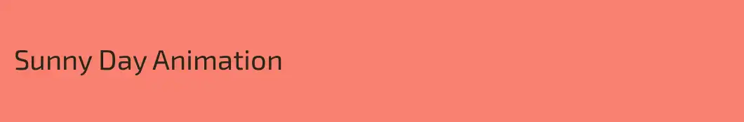 Sunny Day Animation 